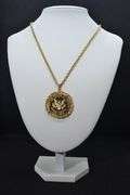 Bicentennial 14 Kt Gold Plated Replica Half Dollar Pendant