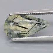 Superb 2.59ct rutilated Prehnite