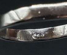 Silver & Black Natural Diamond Football Ring