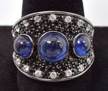 Sterling Silver Multi-Gemstone Ring