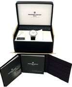 Frederique Constant Classic, 40mm, White Dial, Stainless Steel W/ Box