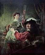 Collectible Rembrandt van Rijn, Rembrandt and Saskia