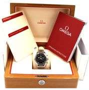 OMEGA Speedmaster 57 co-Axial Master Chronometer, 40.5 mm, Black Dial, Stainless Steel W/ Box & Papers