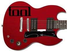 Maynard James Keenan of Tool Signed Electric Guitar