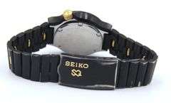 Seiko sport day date quartz watch