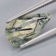 Superb 2.59ct rutilated Prehnite