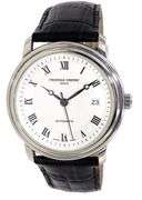 Frederique Constant Classic, 40mm, White Dial, Stainless Steel W/ Box