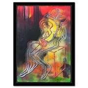Blazing Embrace by Kostabi