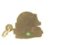 Gold Filled Delaware Technical Community College Emerald Charm/Pendant