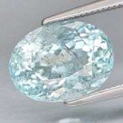 Gorgeous 3.42ct untreated sky blue Aquamarine