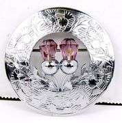 2 Vintage Scottish Thistle Pins