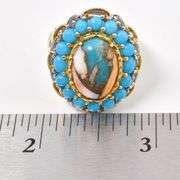 Sterling Silver Multi-Gemstone Ring