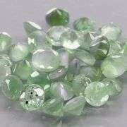 Marvelous 1.01ct green Alexandrite set
