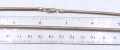 Italian 925 sterling silver mesh chain necklace