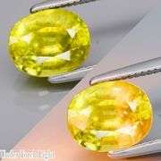 Gorgeous 1.57ct color shifting Russian Sphene