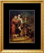 Rare Rembrandt van Rijn, Elizabeth and Mary