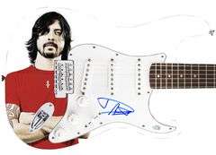 Dave Grohl Autographed Guitar - Intense Custom Graphics - COA & ACOA Certified