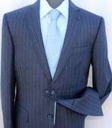 An Eye Catching Slim Fit Suit By Galante, Made In Italy