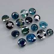 Heated only! 7.63ct deep blue sapphire set