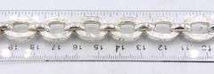 925 Sterling silver oval link Versache style bracelet