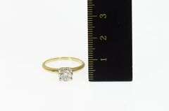 14K Yellow Gold 0.48 Ct G/VS1 1940's Diamond Engagement Ring