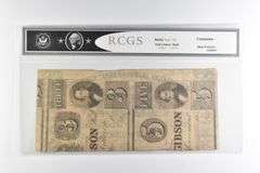 RCGS Fine 12 $3 1861 New Orleans LA Jackson Great Northern Railroad Co