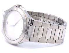 Movado Musuem quartz silver dial 40mm watch