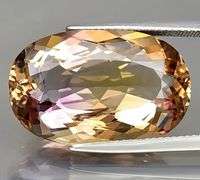VS clarity 20.60ct unheated real Brazilian Ametrine