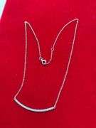 BRAND NEW 14K WHITE GOLD DIAMOND NECKLACE