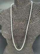 Sterling Silver Men's Franco Chain 3.7mm Solid 925 Italy New Necklace 26"