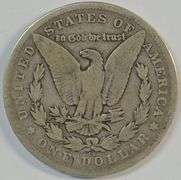 Scarce key date 1880-CC Morgan Silver Dollar