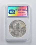 MS70 1993 American Silver Eagle IGS