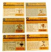 6 Topps 1960 Baseball Cards