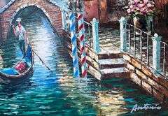 ONE OF A KIND BEAUTIFUL PAINTING ON CANVAS