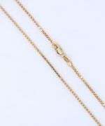 14kt Yellow gold box chain necklace
