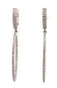Sonia Bitton 0.65ctw Diamond Oval Drop Earrings in 14K