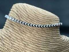 Sterling Silver Men's Franco Chain 3.0mm Solid 925 Italy New Bracelet 8"