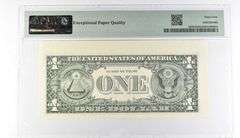 PMG 64 Choice Unc EPQ $1 2003 FRN Dallas Fr#1929-K Misalignment Error