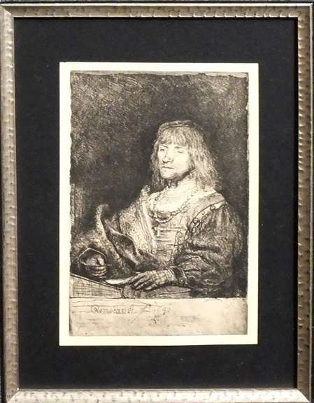 Rembrandt, original rare edition gravure