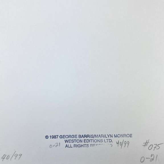 Marilyn Monroe by George Barris (1922-2016)