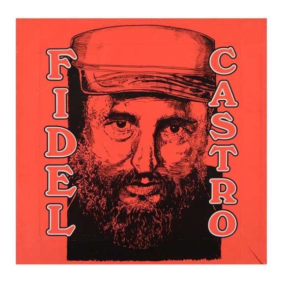 Fidel Castro by Steve Kaufman (1960-2010)