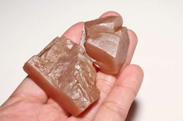 Natural 218ct Sunstone pair