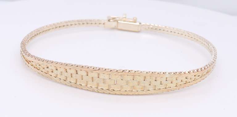 Vintage 925 Sterling Silver Fancy Bracelet