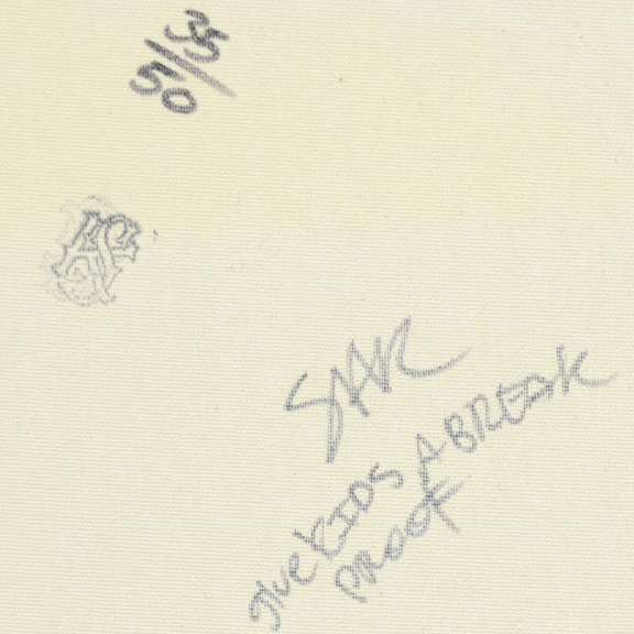 Martini by Steve Kaufman (1960-2010)