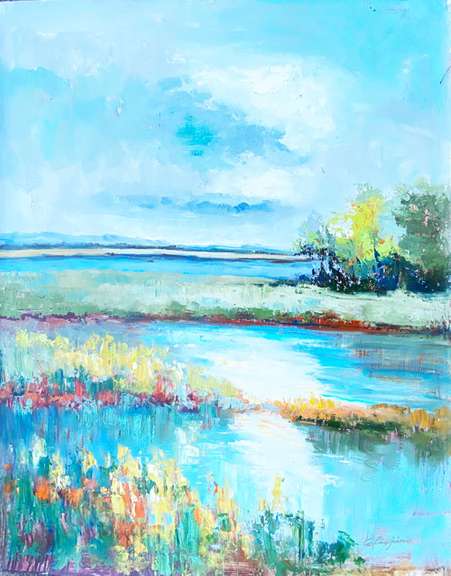 UNUQUE BEAUTIFUL PAINTING ON CANVAS