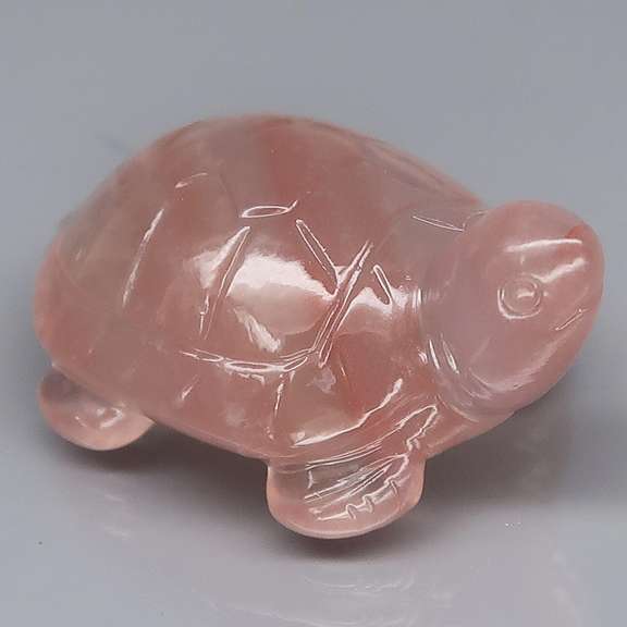 Super cute 31.98ct Agate baby turtle carving