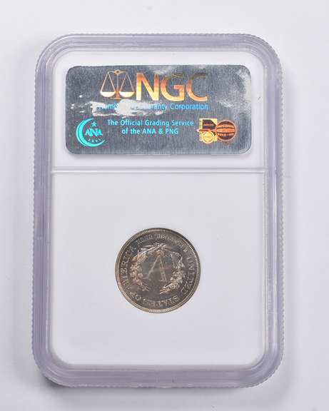 MS65 1883 Liberty V Nickel No Cents NGC