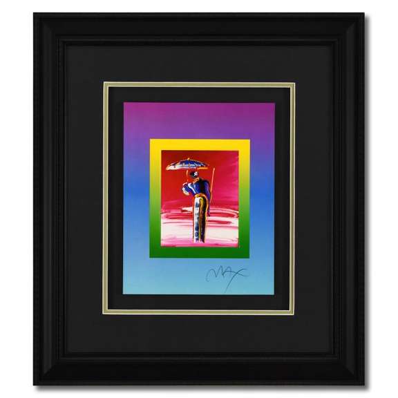 Sage with Umbrella and Cane on Blends by Peter Max