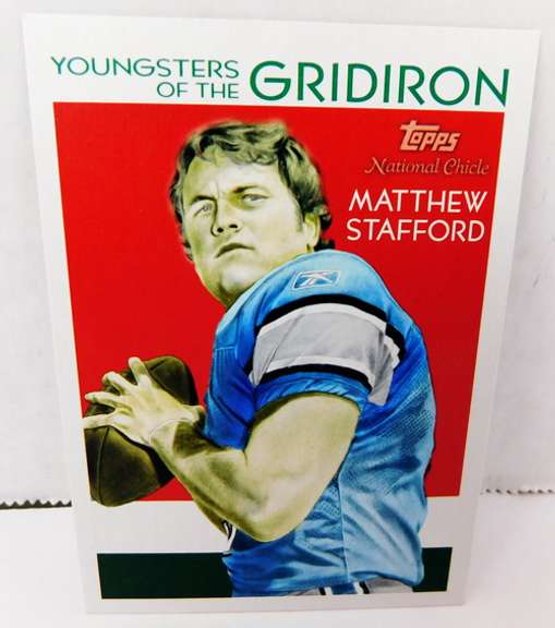 2009 Matthew Stafford Topps Football Card