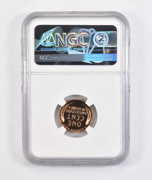 PF68 RD CAM 1955 Lincoln Wheat Cent - Graded NGC